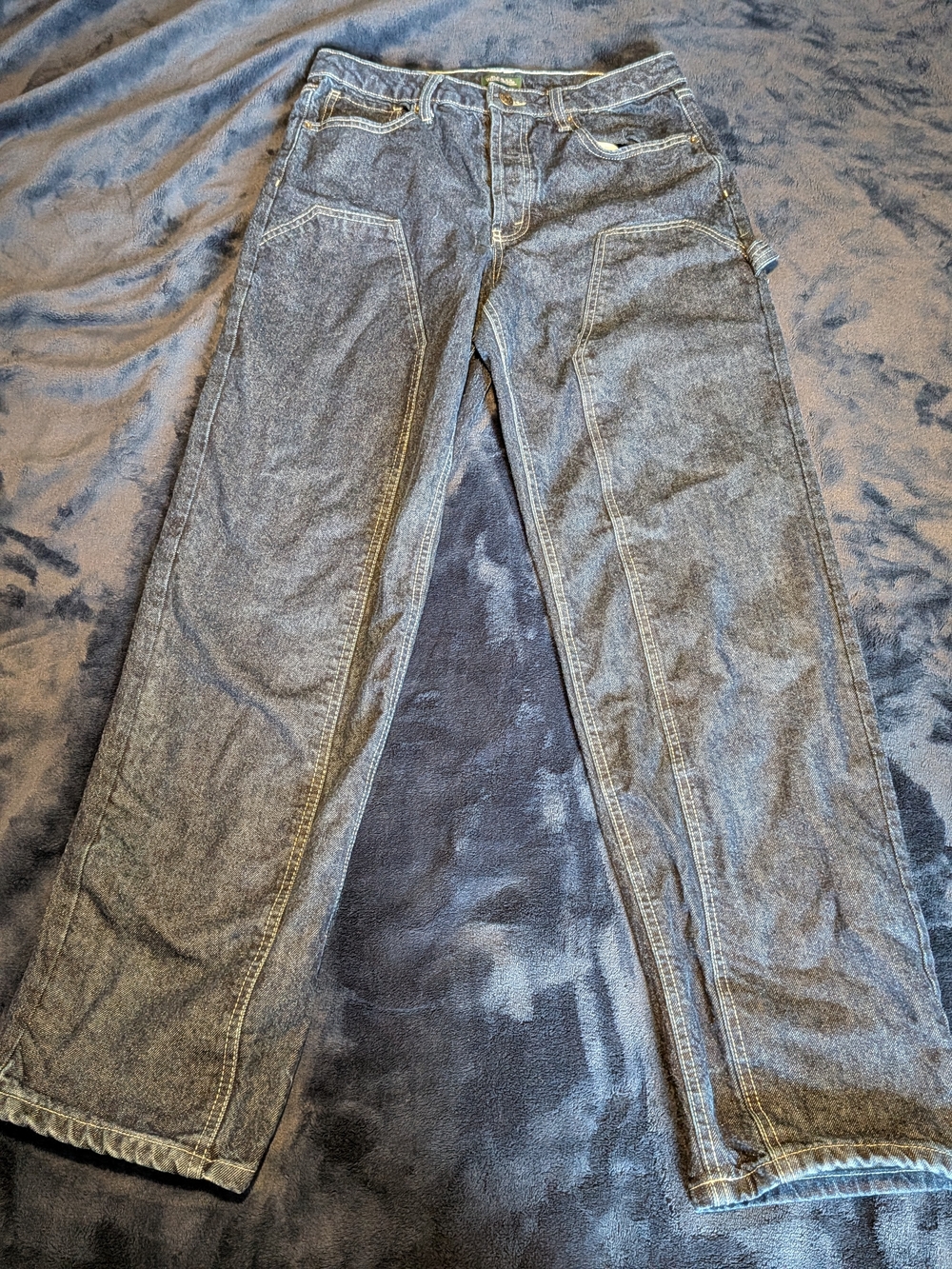 Wild Fable Women’s Blue Denim High-Rise Straight Jeans Size 8